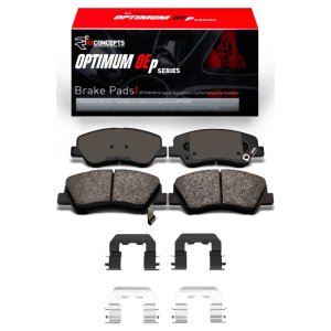 Dodge Attitude Brake Pads - Front - R1 Concepts - Optimum OE - `12-`17